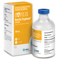 Bovilis Cryptium pack shot of Crypto calf scours vaccine